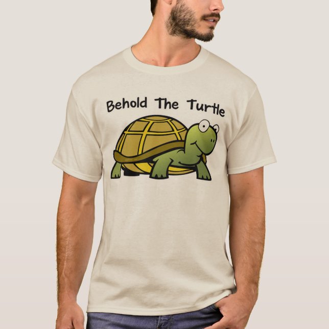 T-shirt Voyez la tortue (Devant)