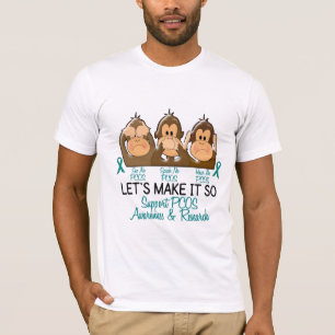 T-shirt Voyez que parler n'entendez aucun PCOS 2