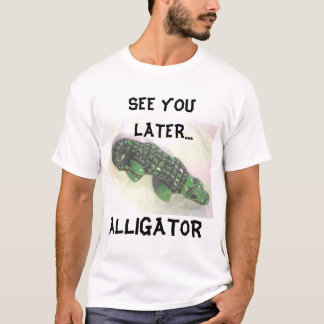 T-SHIRT VOYEZ-VOUS ALLIGATOR POSTÉRIEUR
