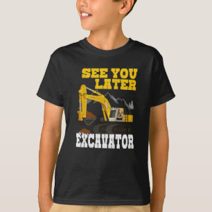 T-shirt Voyez-Vous Plus Tard, Équipement De Construction 