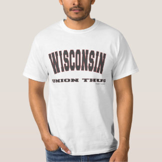 T-shirt Voyou des syndicats avec le contour rouge