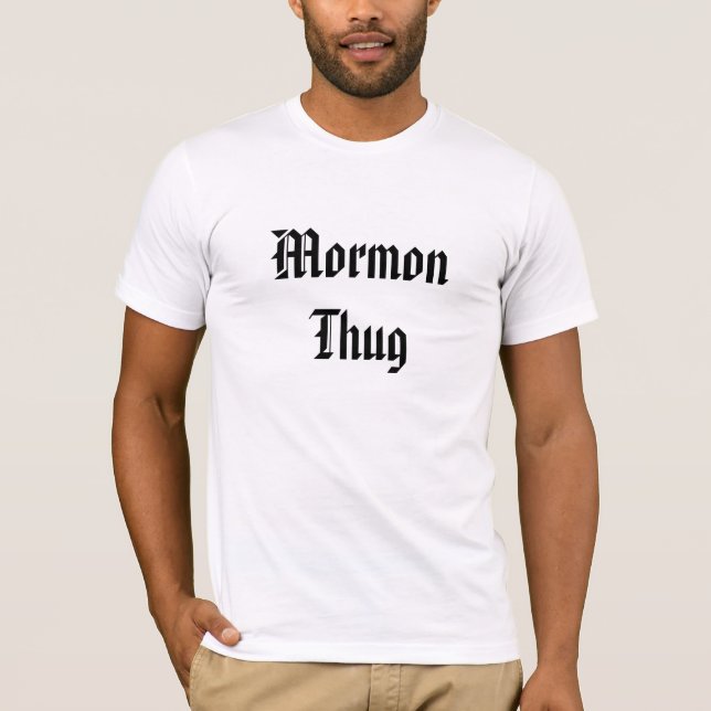 T-shirt Voyou mormon (Devant)