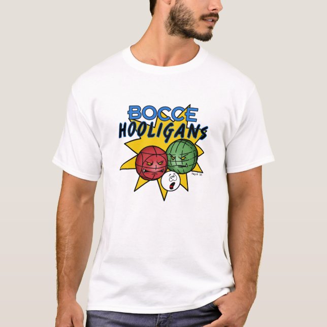 T-shirt Voyous de Bocce (Devant)