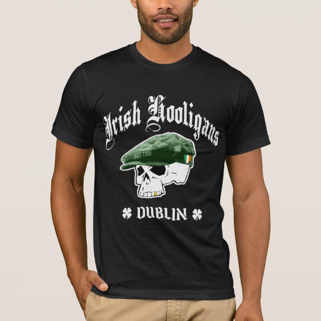 T-shirt Voyous irlandais Dublin Irlande (Devant)