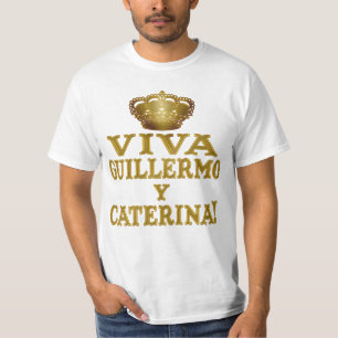 T-shirt Vrai Camisas y MAS de Guillermo y Caterina Boda