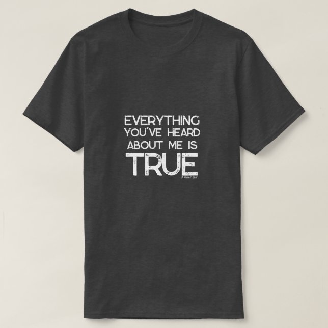 T-shirt VRAI - Chemise MisterP (Design devant)