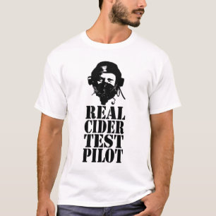 T-shirt Vrai pilote d'essai de cidre - no. 3
