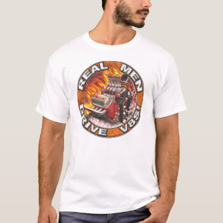 T-shirt Vraie chemise du lecteur V8s d'hommes