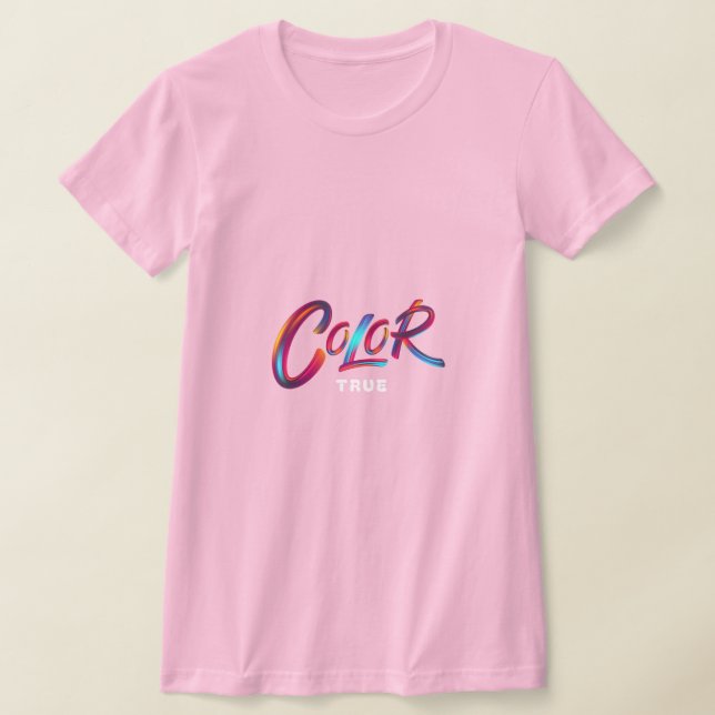 T-shirt Vraie Couleur (Poser)