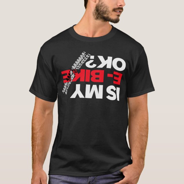 T-shirt Vraiment Bien Ebikes Co. Est Mon E Bike Ok (Devant)