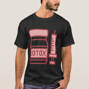 T-shirt Vraiment comme Botox Filler Lèvres Visage Front