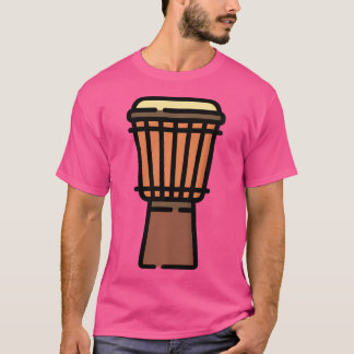 T-shirt Vraiment Comme Les Tambours Africains De Djembe