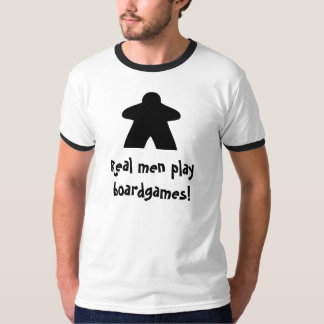 T-shirt Vraiment men play boardgames !