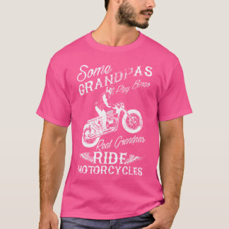 T-shirt Vrais Grands-Pères Conduisent des Motocyclettes Ci