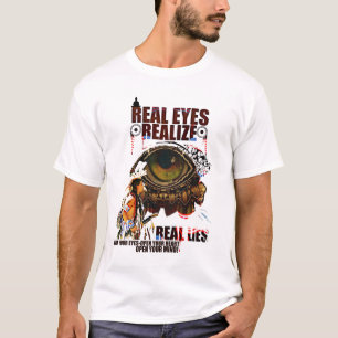 T-shirt Vrais Oeil-Réaliser-Vrais mensonges