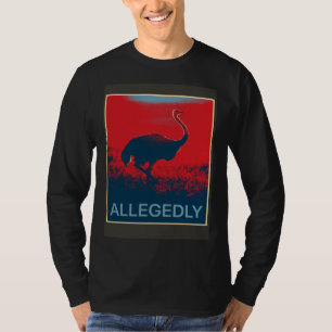 T-shirt Vraisemblablement Autruche Oiseau non volant