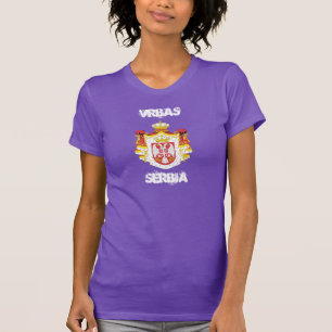 T-shirt Vrbas, Serbie avec armoiries