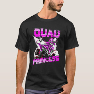 T-shirt VTT 4 roues quadruple Princesse Boue MX Gi