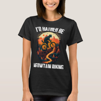 T-shirt VTT cool VTT VTT Chats VTT Hommes Femmes
