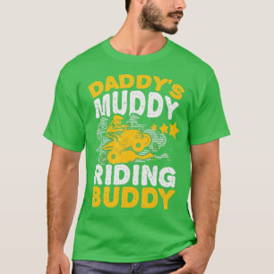 T-shirt VTT Daddy Muddy Riding Buddy Père Son Quad VTT