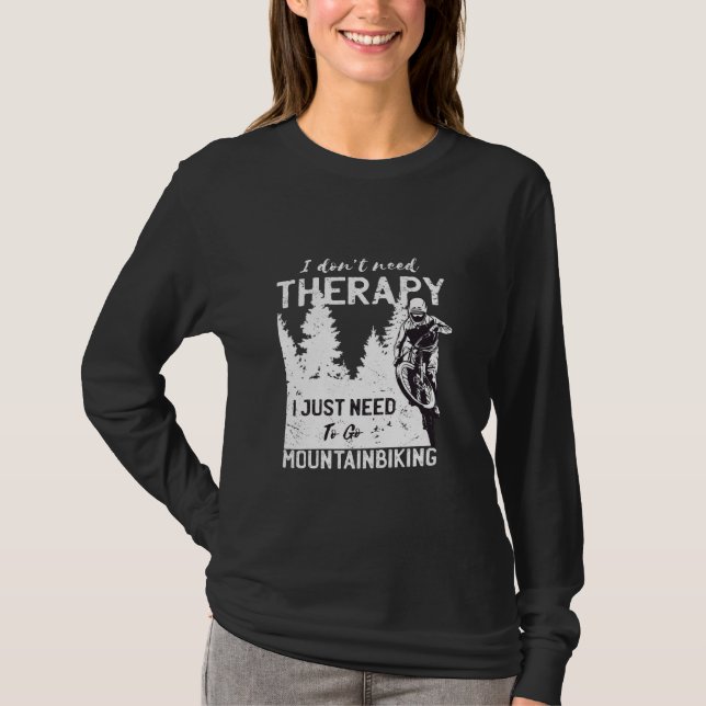 T-shirt VTT, descente (Devant)