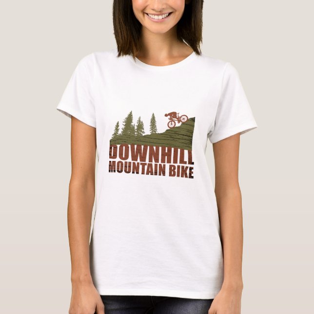 T-shirt VTT Downhill (Devant)