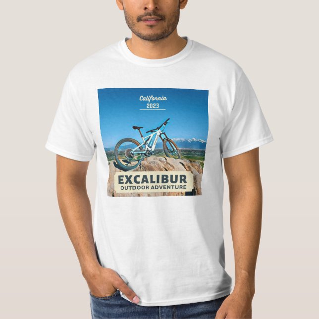 T-shirt VTT Excalibur (Devant)