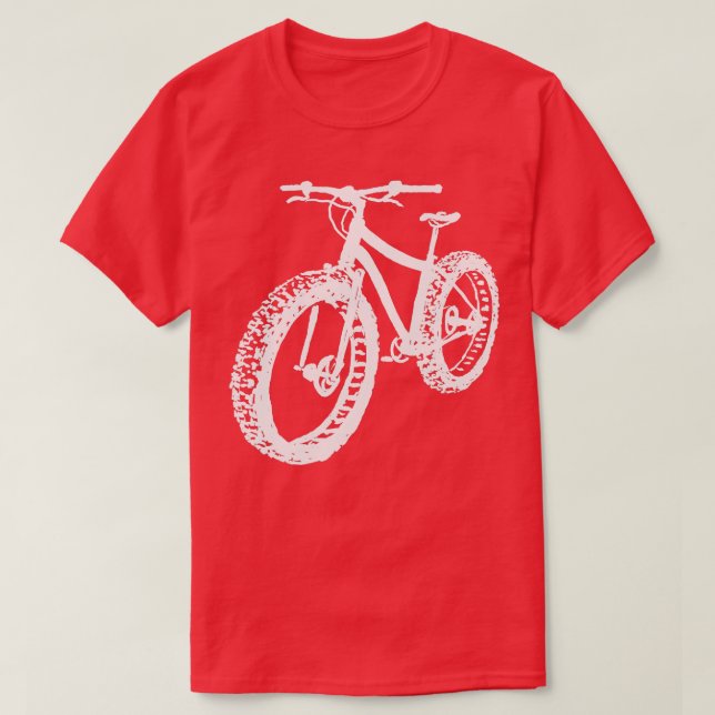 T-shirt VTT Fat Tire (Design devant)