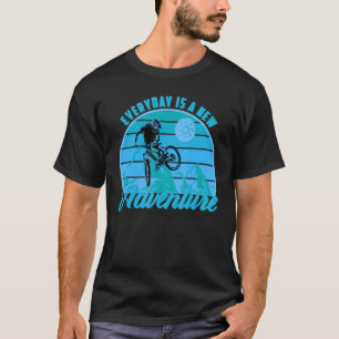 T-shirt VTT Il N'Est Jamais Plus Facile À Descendre Moun