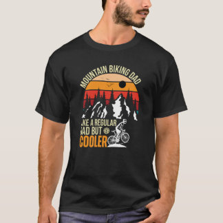 T-shirt VTT Papa Comme Un Père Régulier Mais Glacière