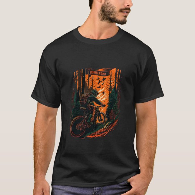 T-shirt VTT pour hommes (Devant)
