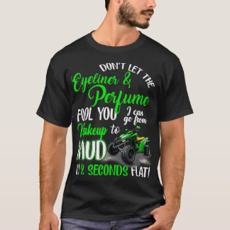 T-shirt VTT Quad Vélo Fille À Riding Pour Tous Les Terrain