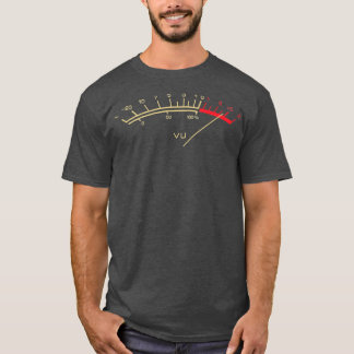 T-shirt VU M HiFi Vintage Stereo Music Lover