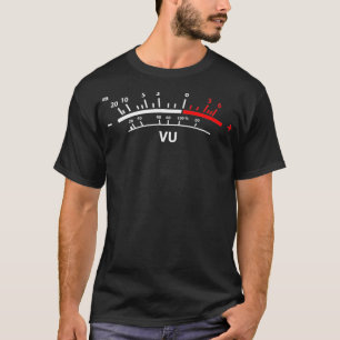 T-shirt VU Meter dB DJ 