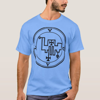 T-shirt Vual Sigil donne l'amour des femmes Noir