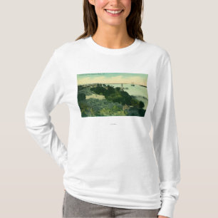T-shirt Vue aérienne d'Antioch et de Rio San Joaquin