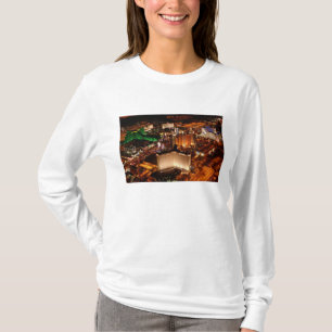 T-shirt Vue aérienne de Las Vegas depuis un blimp