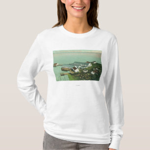 T-shirt Vue aérienne de p.a. A. Cannery