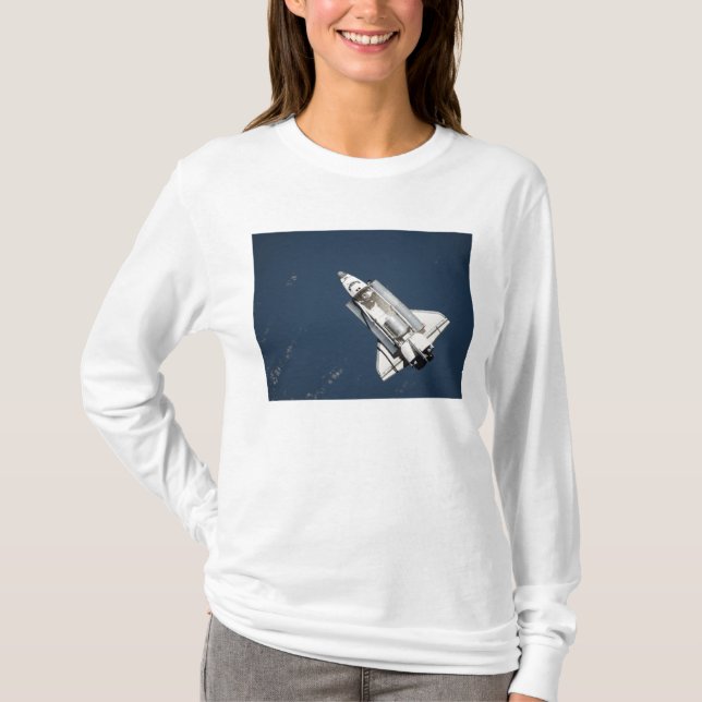 T-shirt Vue aérienne de Space Shuttle Discovery 2 (Devant)