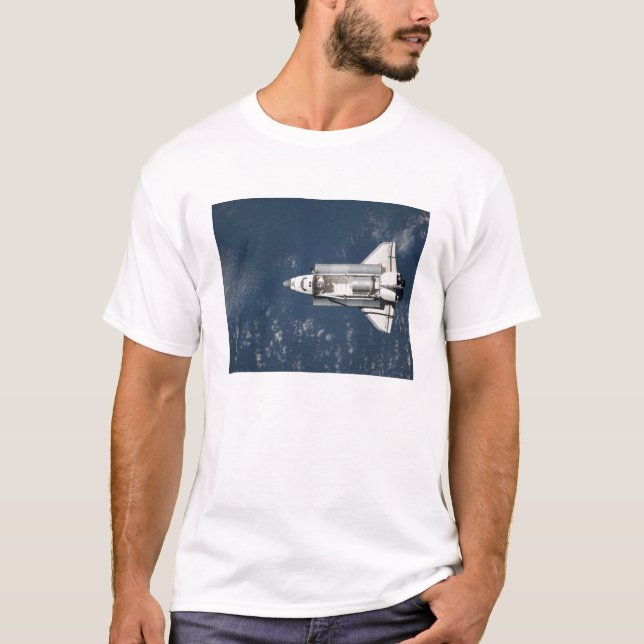 T-shirt Vue aérienne de Space Shuttle Discovery 3 (Devant)