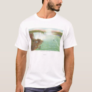 T-shirt Vue aérienne des chutes du Niagara entières
