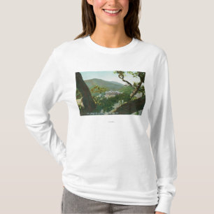 T-shirt Vue aérienne d'hôtel Médicale de ressorts de