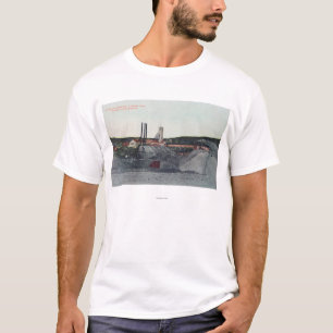 T-shirt Vue aérienne du mien non 1Victor, Co de Vindicato