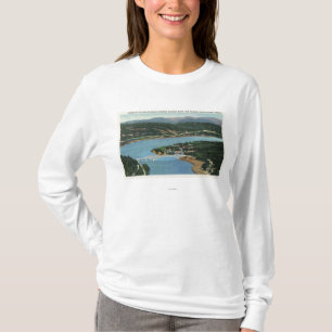 T-shirt Vue aérienne du pont des dieux