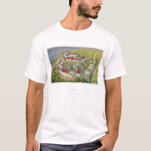T-shirt Vue aérienne du village irlandais