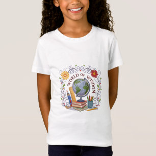 T-Shirt Vue arrière du monde de la sagesse