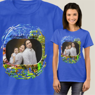 T-shirt Vue Chemin Pittoresque famille 0819
