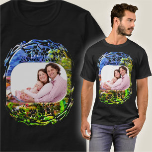 T-shirt Vue Chemin Pittoresque famille 0819