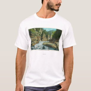 T-shirt Vue d'abîme d'Ausable près de la tête de
