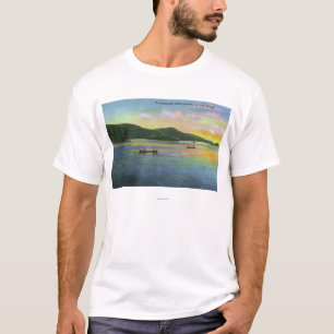 T-shirt Vue d'atterrissage de Bolton de canoë-kayak de